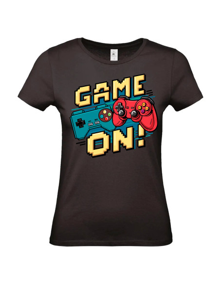 T-shirt Game On Femme - Edition Jeux vidéo avant