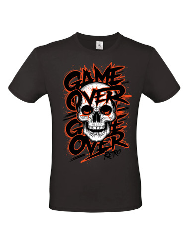 T-shirt Game Over Homme - Edition Jeux vidéo avant