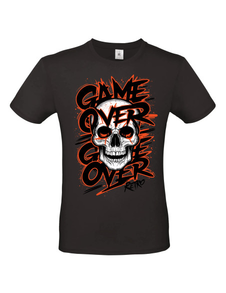 T-shirt Game Over Homme - Edition Jeux vidéo avant