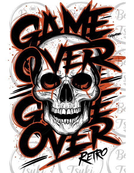 T-shirt Game Over - Edition Jeux vidéo