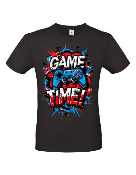 T-shirt Game Time Homme - Edition Jeux vidéo avant