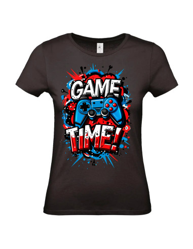 T-shirt Game Time Femme - Edition Jeux vidéo avant