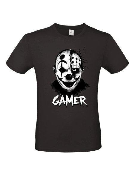 T-shirt Gamer Clown Homme - Edition Jeux vidéo avant