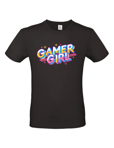 T-shirt Gamer Girl Homme - Edition Jeux vidéo avant