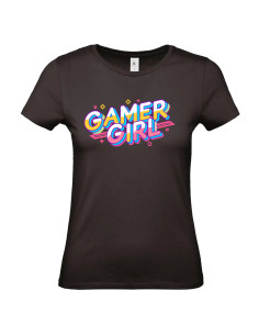 T-shirt Gamer Girl Femme - Edition Jeux vidéo avant