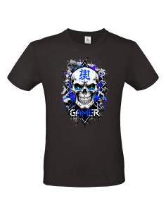 T-shirt Gamer Skull Homme - Edition Jeux vidéo avant