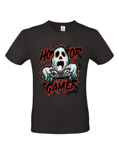 T-shirt Horror Gamer Homme - Edition Jeux vidéo avant