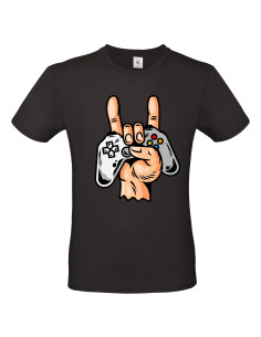 T-shirt Main manette Homme - Edition Jeux vidéo avant