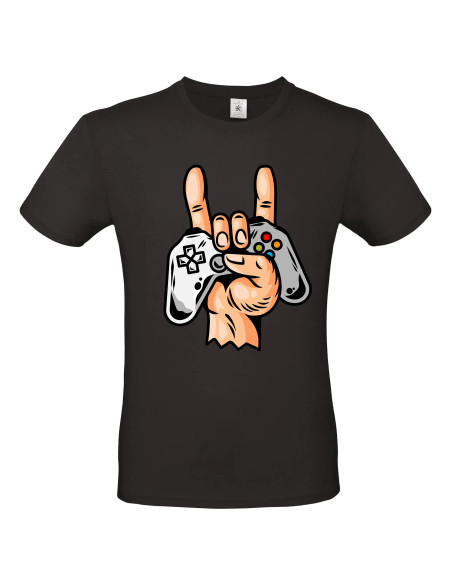 T-shirt Main manette Homme - Edition Jeux vidéo avant