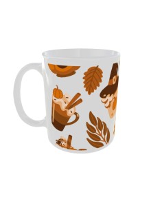Mug Boisson Citrouille - Edition Automne gauche