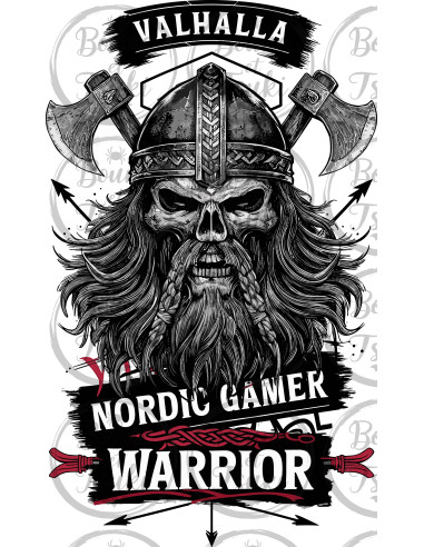 T-shirt Nordic Gamer - Edition Jeux vidéo