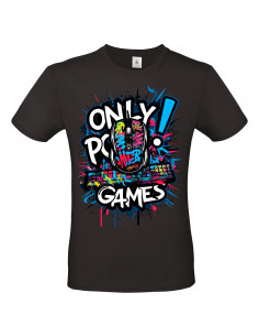 T-shirt Only PC Games Homme - Edition Jeux vidéo avant