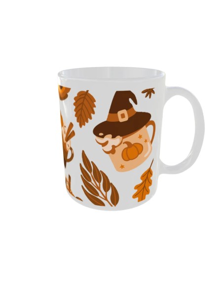 Mug Boisson Citrouille - Edition Automne droit