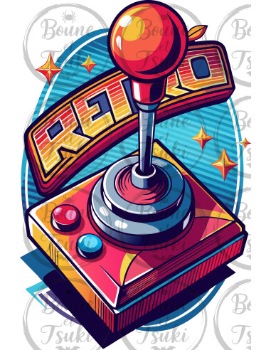 T-shirt Retro - Edition Jeux vidéo