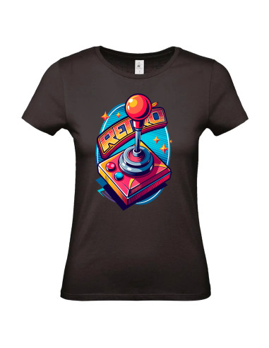 T-shirt Retro Femme - Edition Jeux vidéo avant