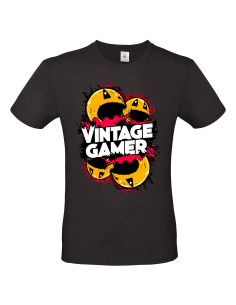 T-shirt Vintage Gamer Homme - Edition Jeux vidéo avant