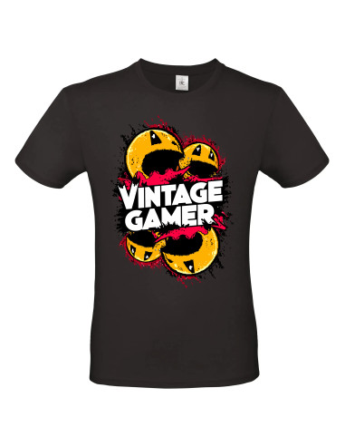 T-shirt Vintage Gamer Homme - Edition Jeux vidéo avant