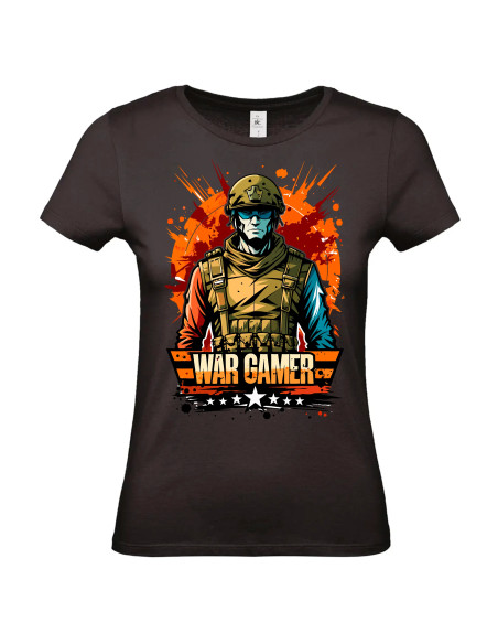 T-shirt War Gamer Femme - Edition Jeux vidéo avant