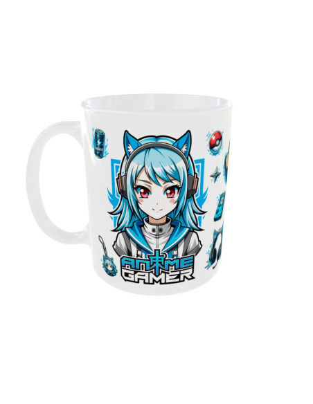 Mug animé gamer - Edition Jeux vidéo gauche
