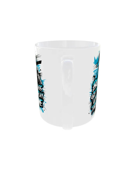 Mug Bro blue - Edition Jeux vidéo arrière