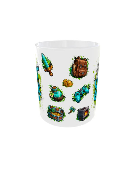 Mug Craft Gamer - Edition Jeux vidéo avant