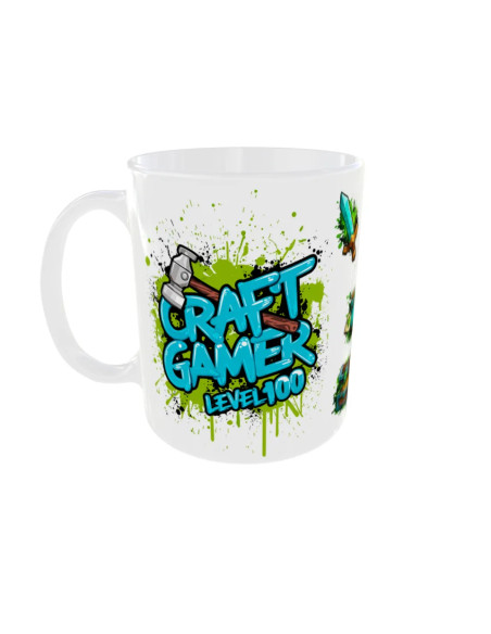 Mug Craft Gamer - Edition Jeux vidéo gauche