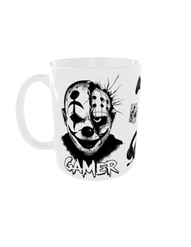 Mug Gamer Clown - Edition Jeux vidéo gauche