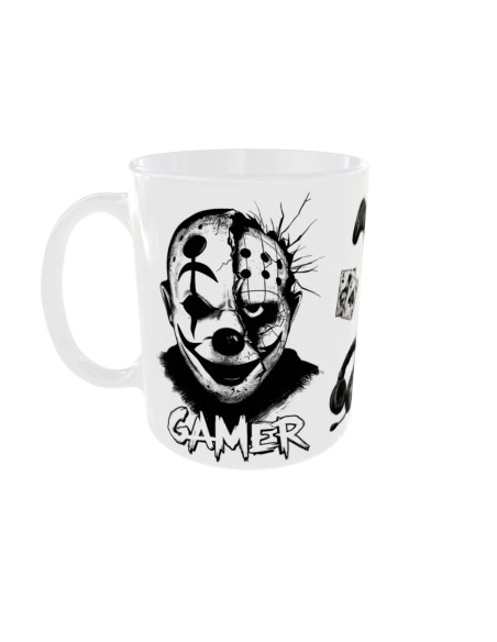 Mug Gamer Clown - Edition Jeux vidéo gauche