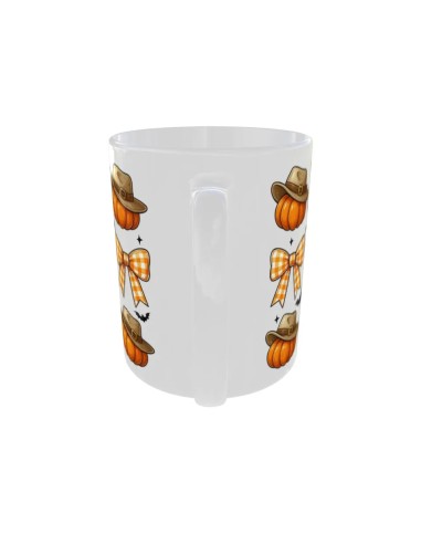 Mug Citrouilles chapeaux noeuds - Edition Automne arrière