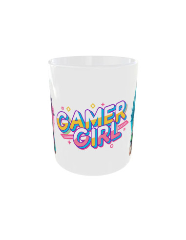 Mug Gamer girl - Edition Jeux vidéo avant