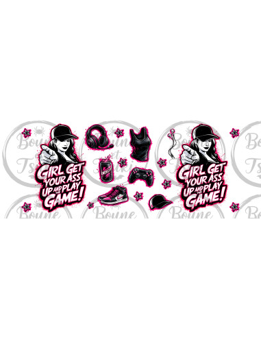 Mug Girl pink - Edition Jeux vidéo