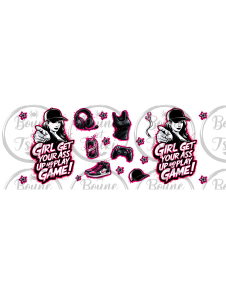 Mug Girl pink - Edition Jeux vidéo