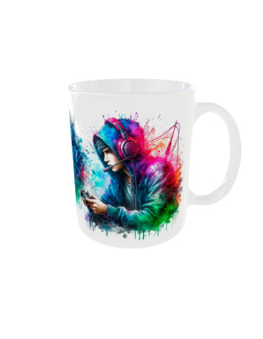 Mug Homme Gamer - Edition Jeux vidéo droit