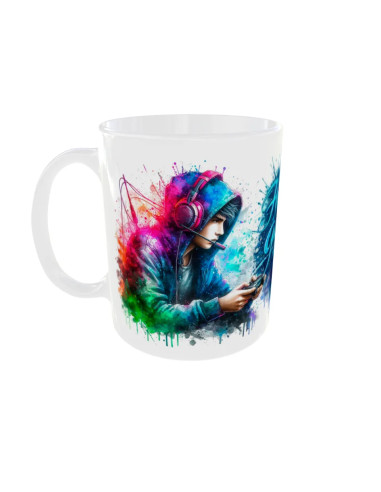 Mug Homme Gamer - Edition Jeux vidéo gauche