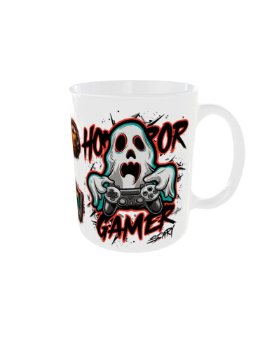 Mug Horror Gamer - Edition Jeux vidéo droit