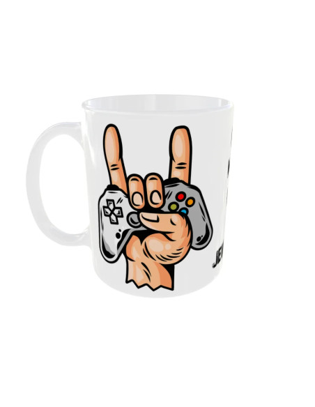 Mug Main manette - Edition Jeux vidéo gauche
