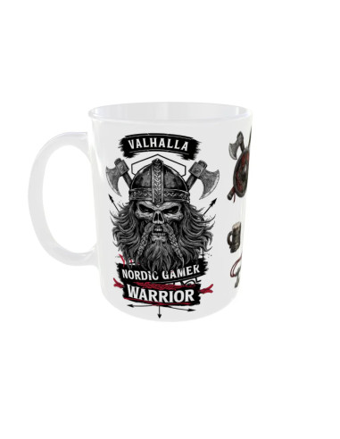 Mug Nordic gamer - Edition Jeux vidéo gauche
