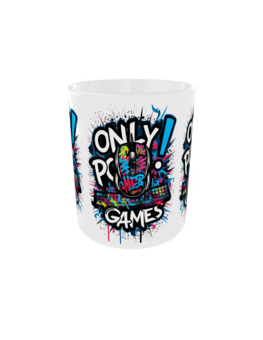 Mug Only PC Games - Edition Jeux vidéo avant