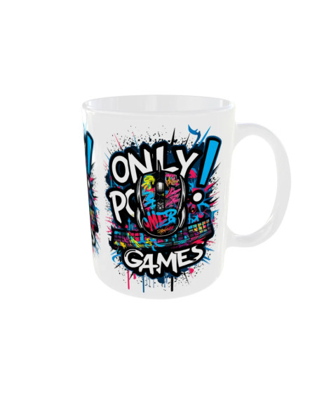 Mug Only PC Games - Edition Jeux vidéo droit