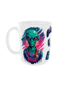 Mug Space gamer - Edition Jeux vidéo gauche