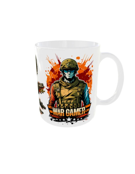 Mug War Gamer - Edition Jeux vidéo droit