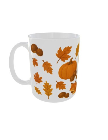 Mug Renard chataigne - Edition Automne gauche