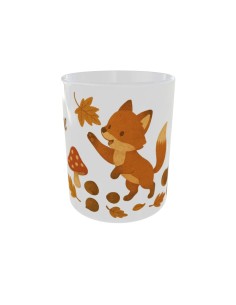 Mug Renard joue feuille ecriture - Edition Automne gauche 2
