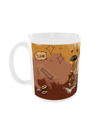 Mug Coffee please - Edition Café gauche