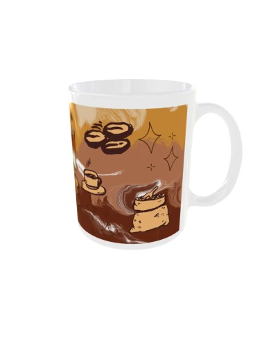 Mug Coffee please - Edition Café droit