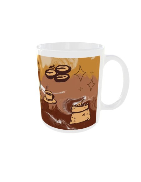 Mug Coffee please - Edition Café droit