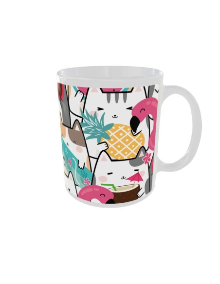 Mug Chat d'ete - Edition Chat droit
