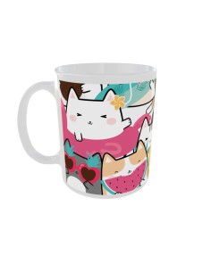 Mug Chat d'ete - Edition Chat gauche