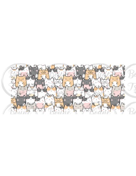 Mug Chat gris et roux - Edition Chat