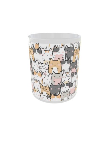 Mug Chat gris et roux - Edition Chat avant